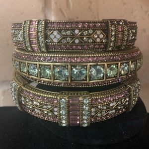 Heidi Daus set of 3 Bracelets 🎊